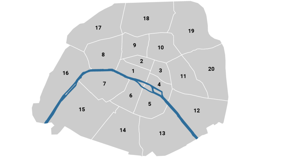 All Paris Arrondissements, ranked by Appeal & Liveliness + Maps